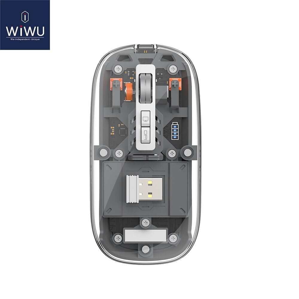 WiWU WM105 Crystal Magnetic Wireless Mouse