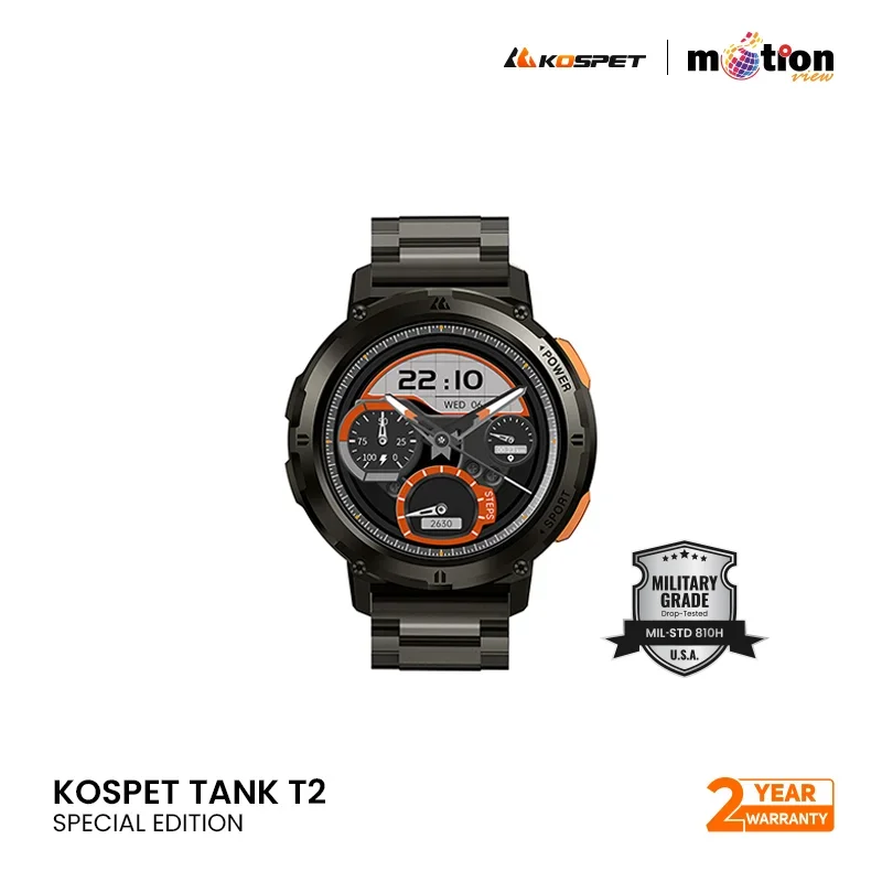 Kospet Tank T2 Smart Watch Special Edition | Black