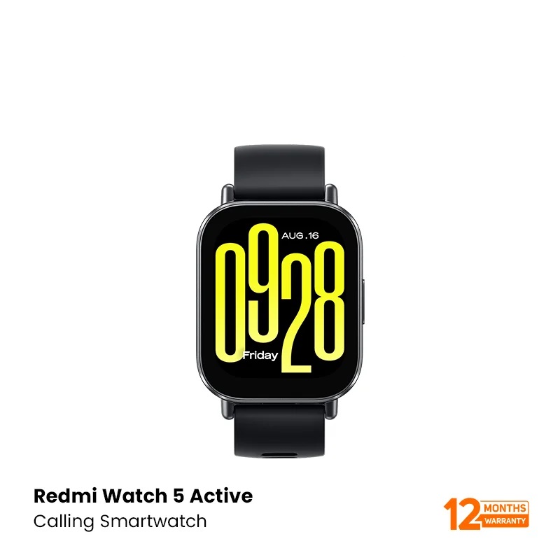 Redmi Watch 5 Active BT calling Smart watch – Black